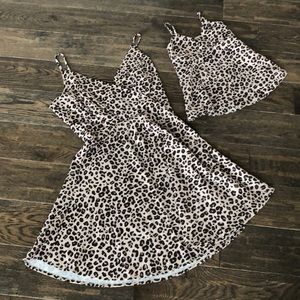 Mommy & Me Animal Print Dresses (Size: XS and 12-18M)